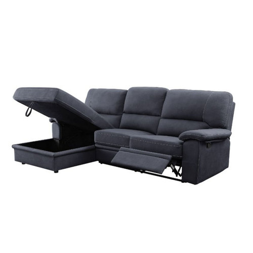 Latitude Run® Yuma 106" Wide Left Hand Facing Reclining Sofa & Chaise Wayfair